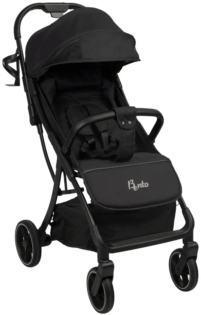 Коляска прогулочная Caretero Bento (Black)