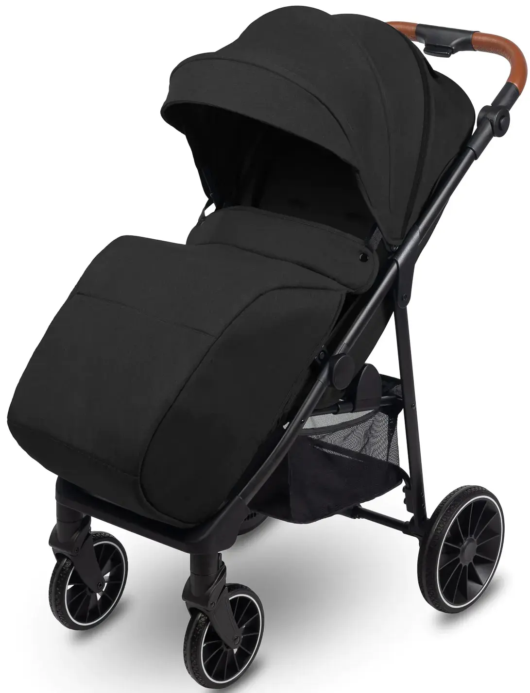 Коляска прогулочная Caretero Elma (Black) - 5
