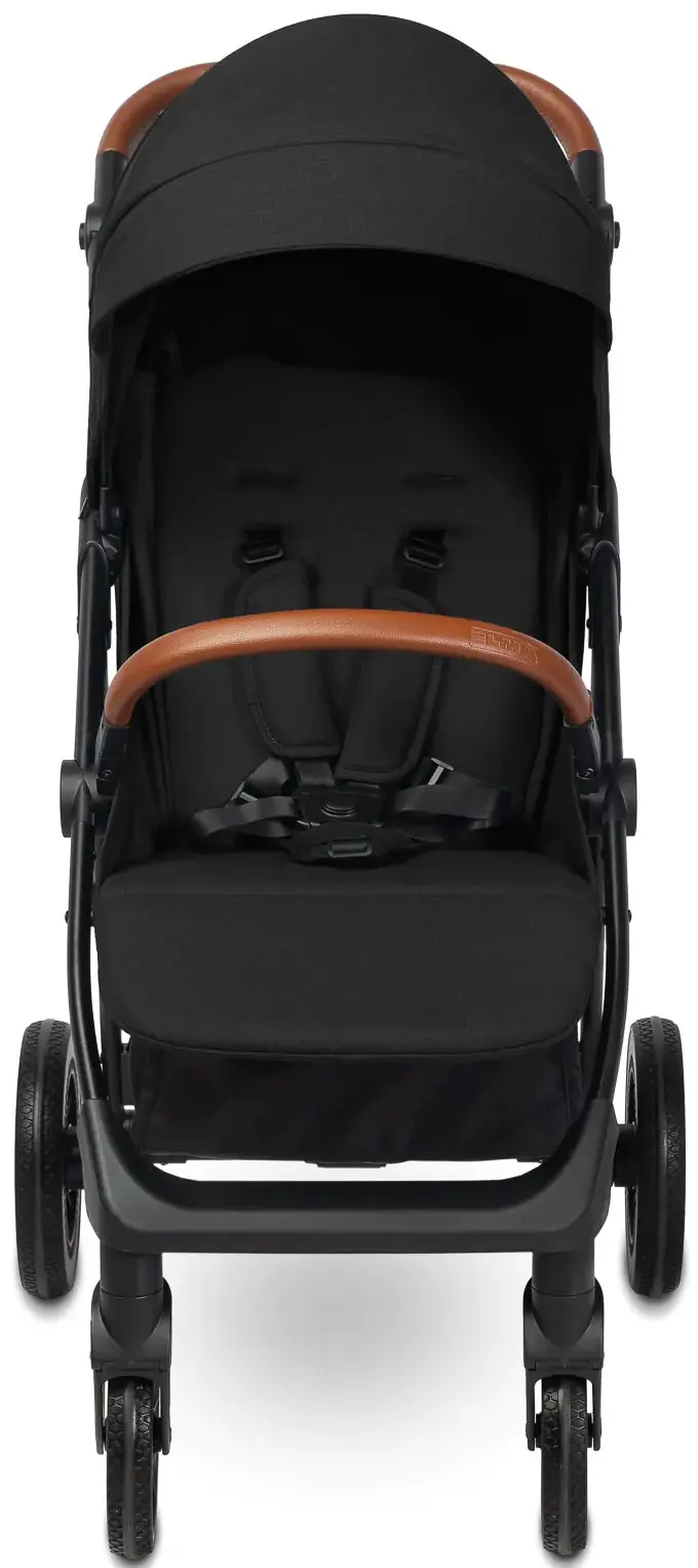 Коляска прогулочная Caretero Elma (Black) - 6