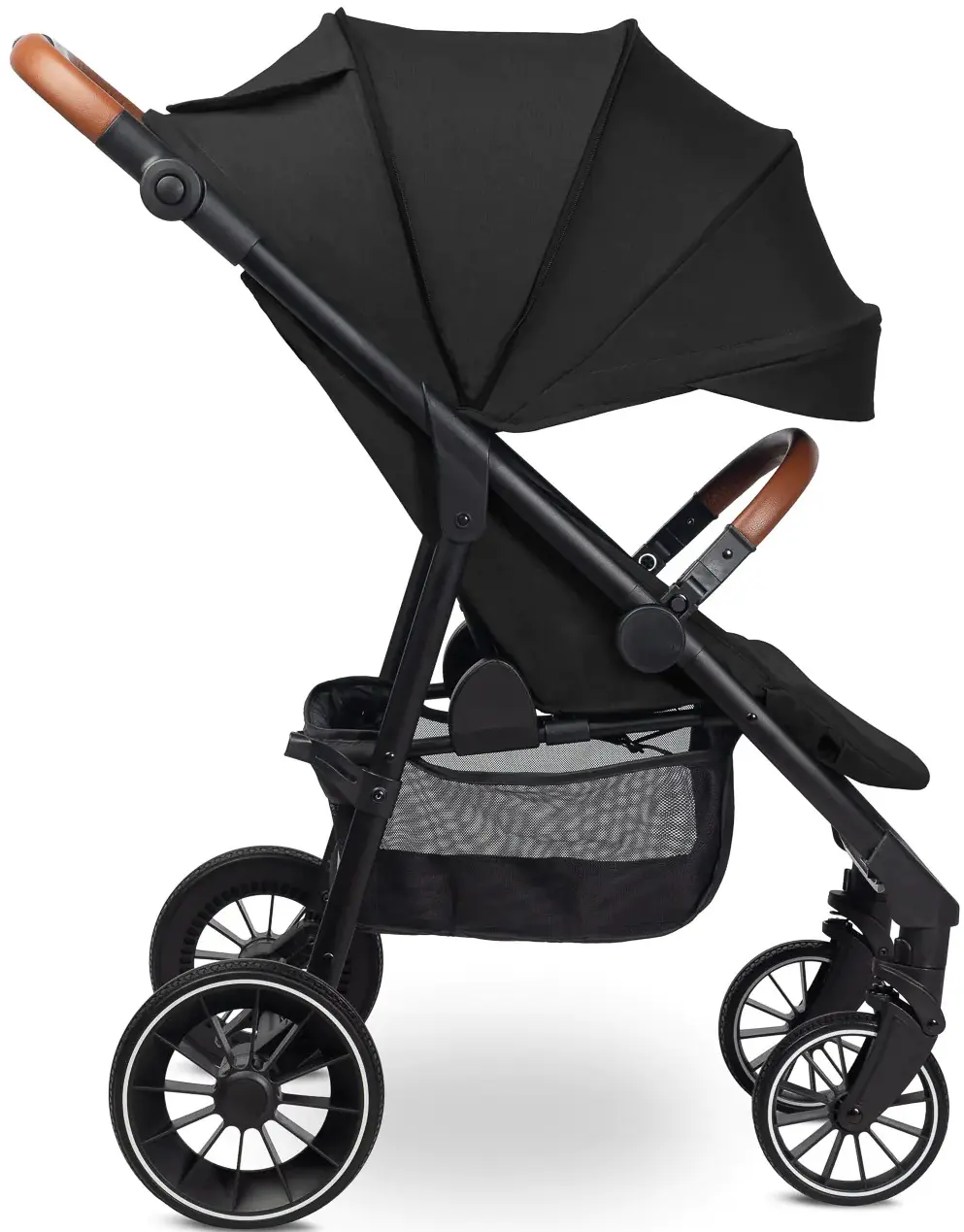 Коляска прогулочная Caretero Elma (Black) - 8