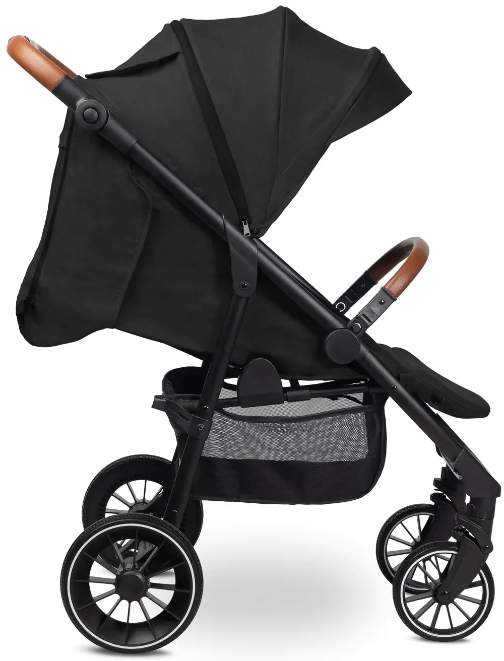 Коляска прогулочная Caretero Elma (Black) - 9
