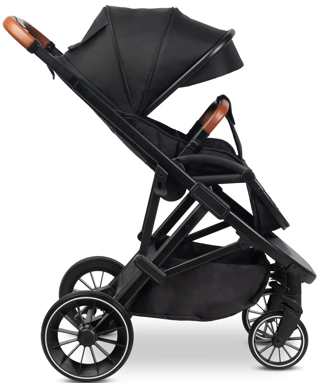 Коляска прогулочная Caretero Ratio (Black) - 10