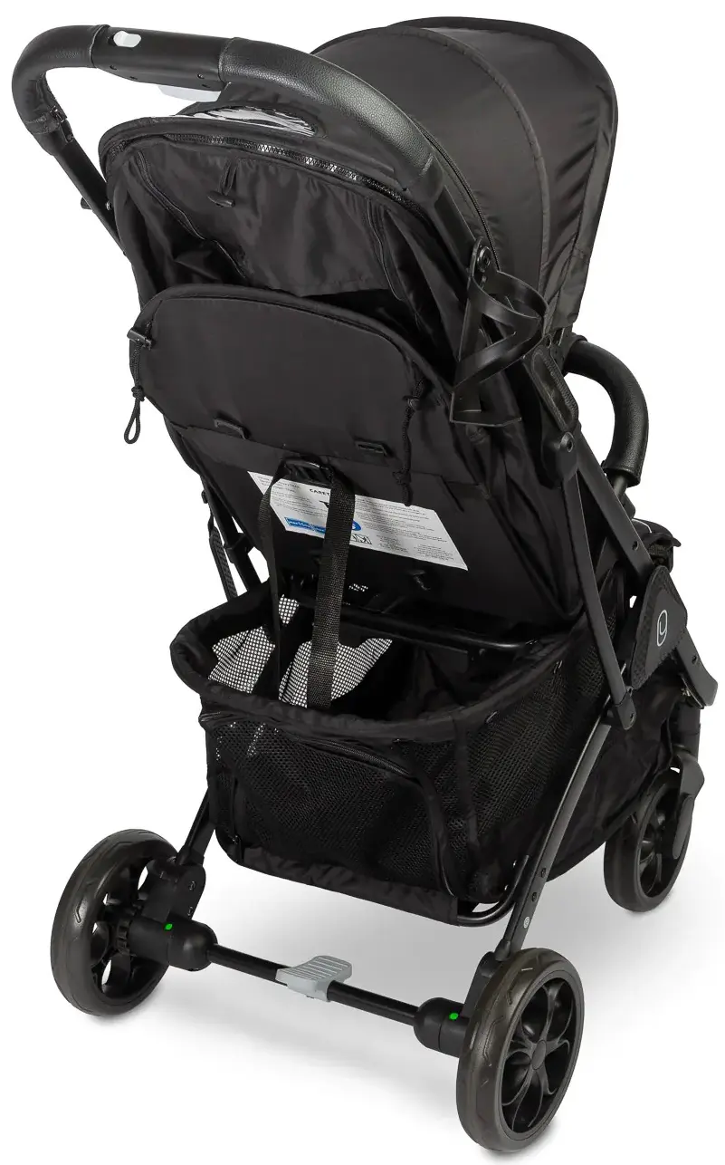 Коляска прогулочная Caretero Trail (Black) - 3