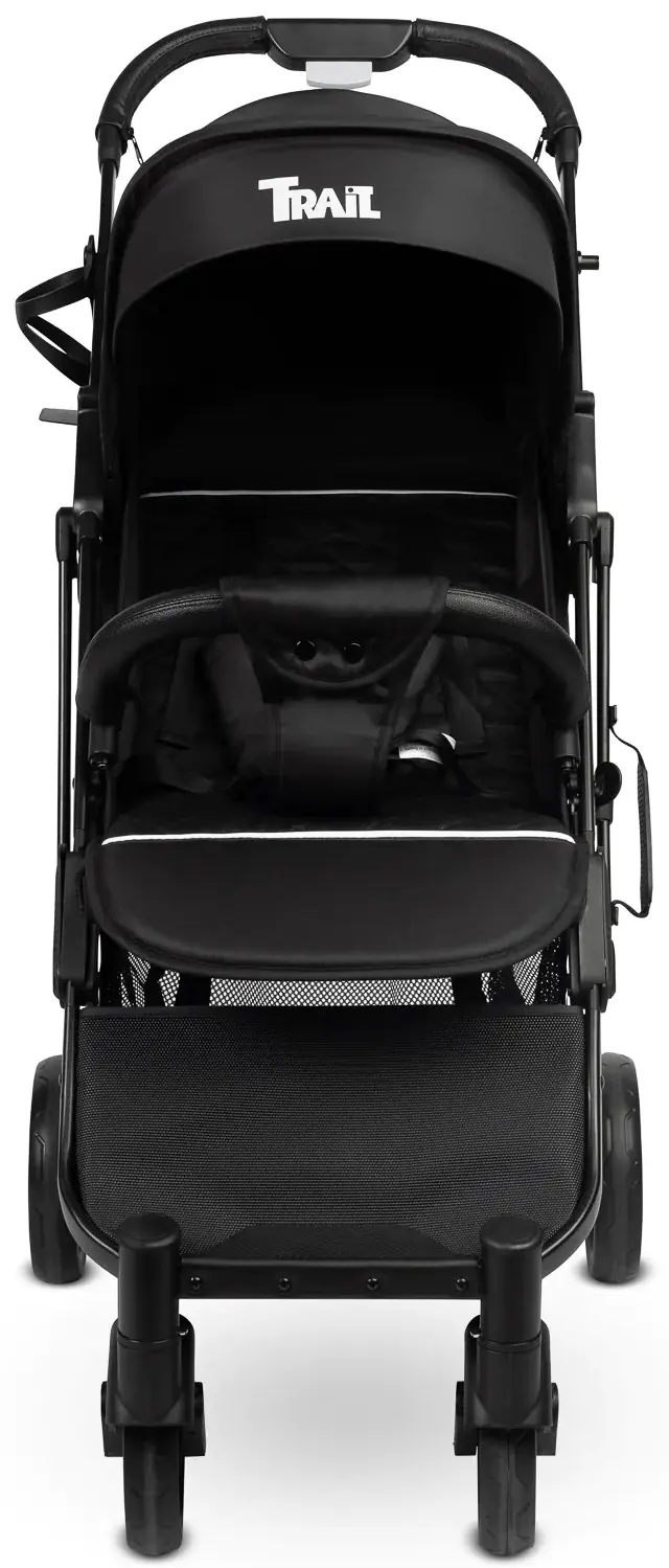 Коляска прогулочная Caretero Trail (Black) - 6