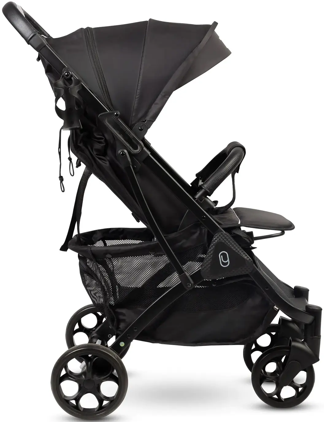 Коляска прогулочная Caretero Trail (Black) - 8