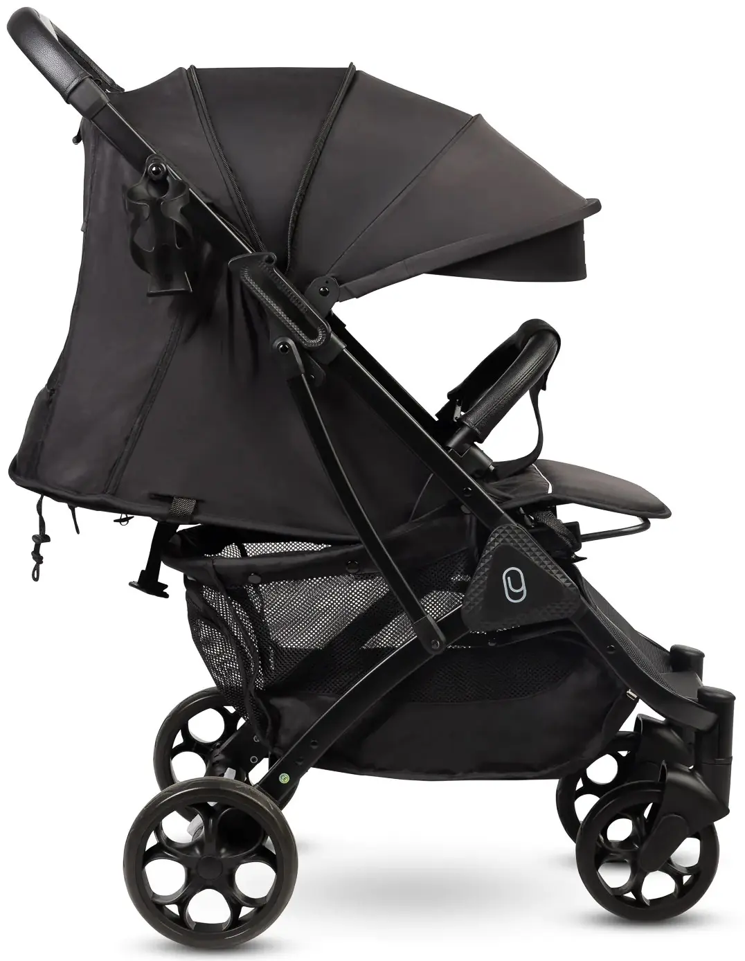 Коляска прогулочная Caretero Trail (Black) - 9
