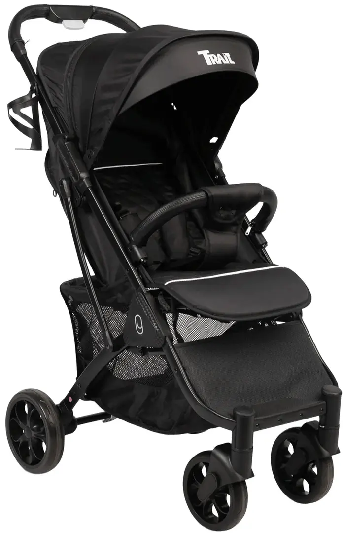 Коляска прогулочная Caretero Trail (Black)