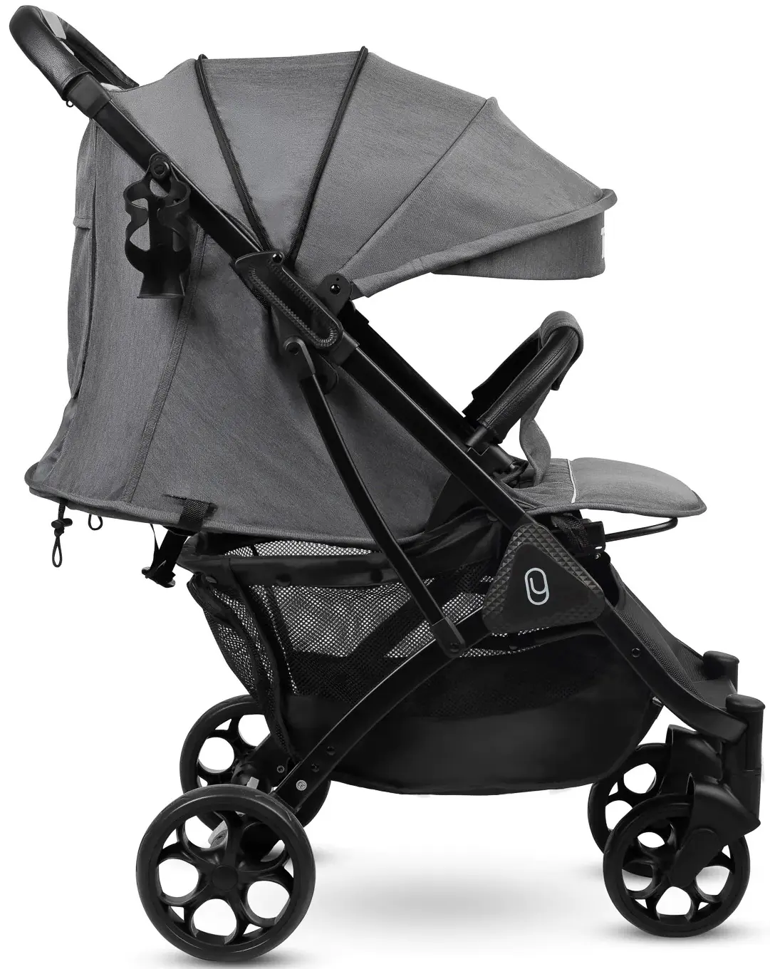 Коляска прогулочная Caretero Trail (Graphite) - 9