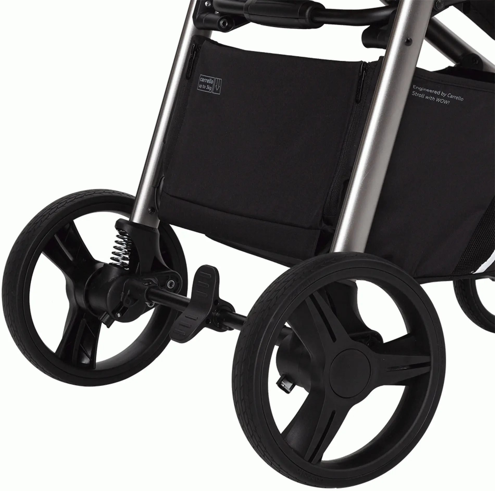 Carucior de plimbare Carrello Bravo Plus CRL-8512/1 (Metal Grey)