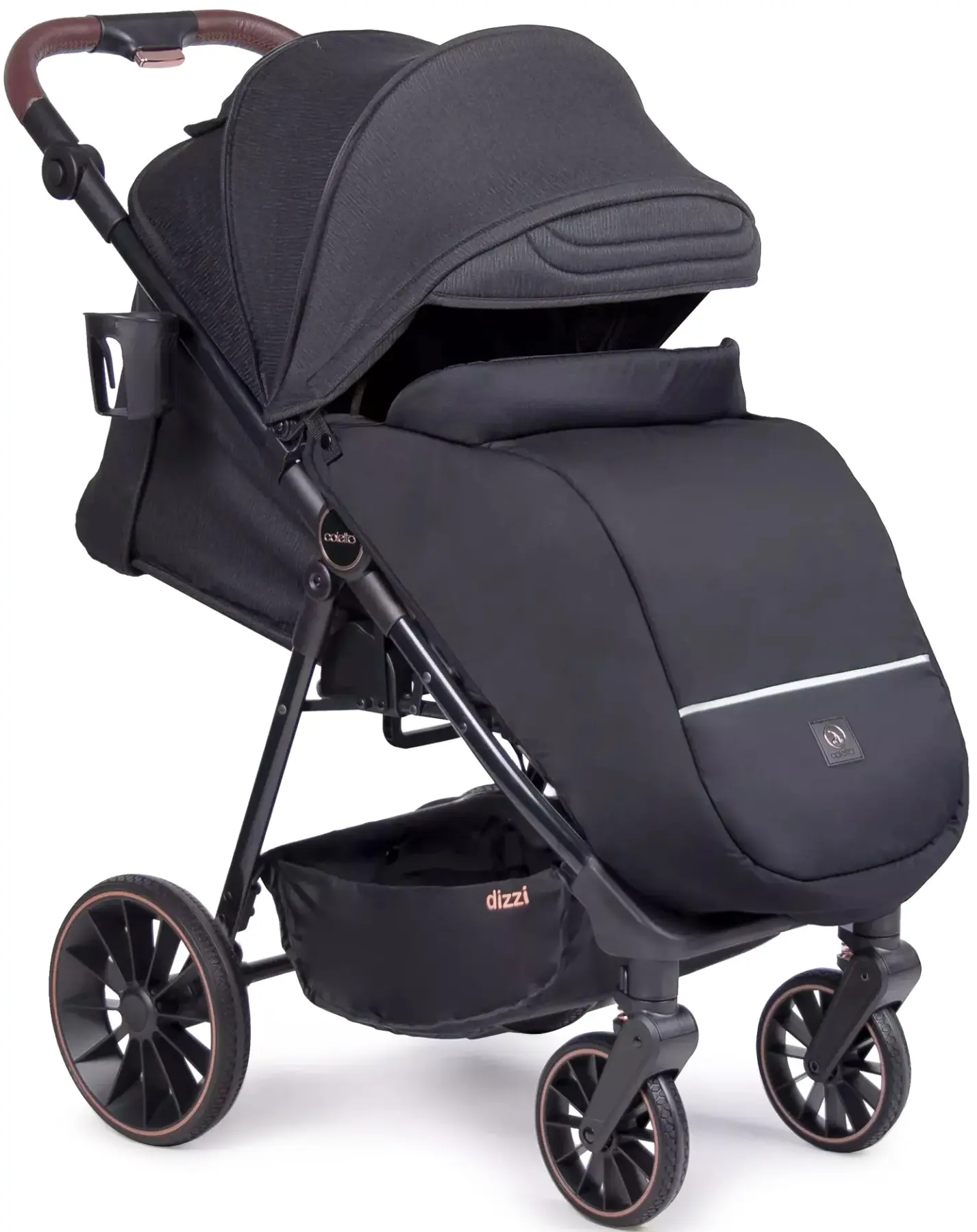 Коляска прогулочная Coletto Dizzi (Black)