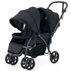 Коляска для двойни Costway BC10248DK (Black)