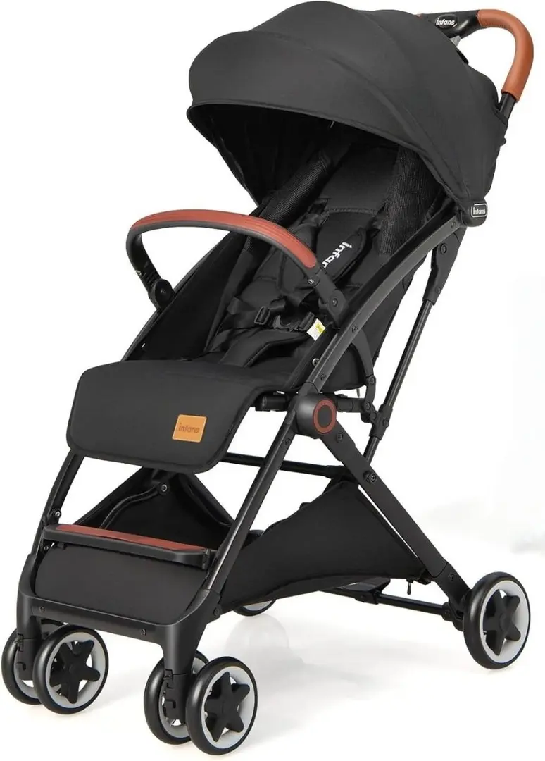 Коляска прогулочная Costway BC10067BK (Black)