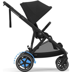 Коляска модульная Cybex e-Gazelle S (Moon Black) Thumb