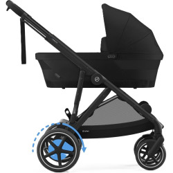 Коляска модульная Cybex e-Gazelle S (Moon Black) Thumb