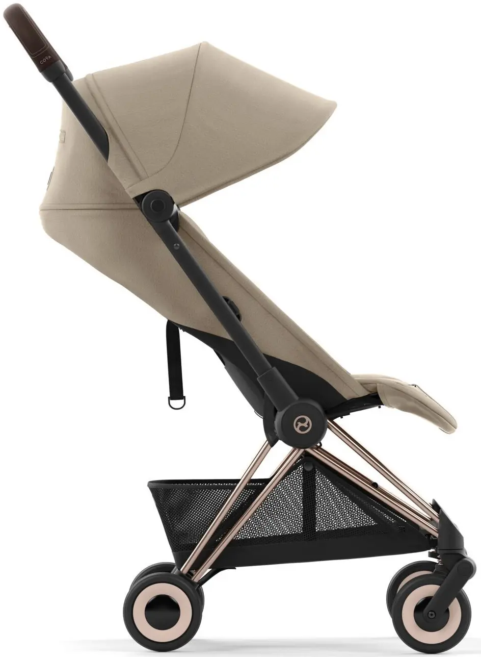 Carucior de plimbare Cybex Coya (Cozy Beige/Rosegold)