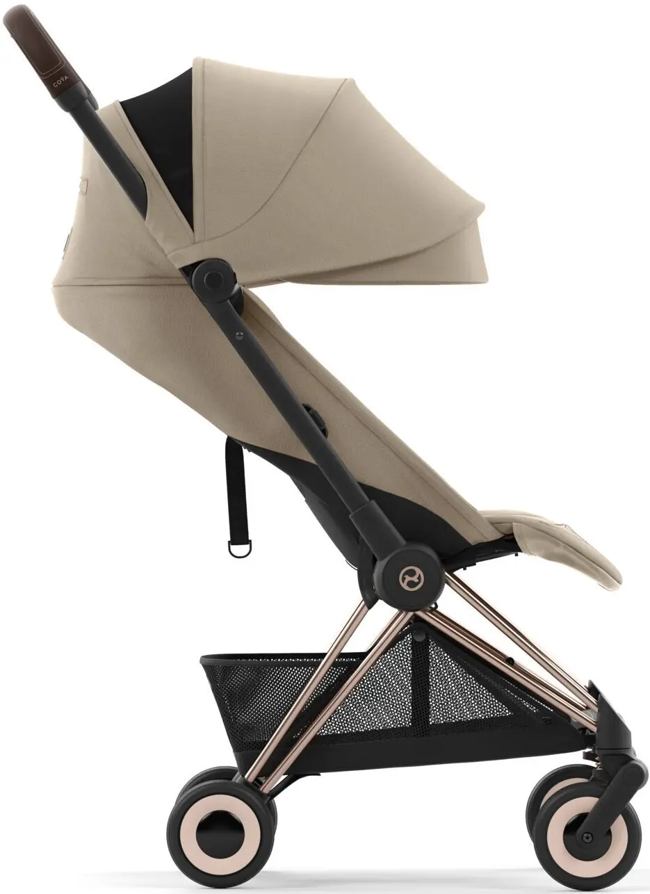 Carucior de plimbare Cybex Coya (Cozy Beige/Rosegold)