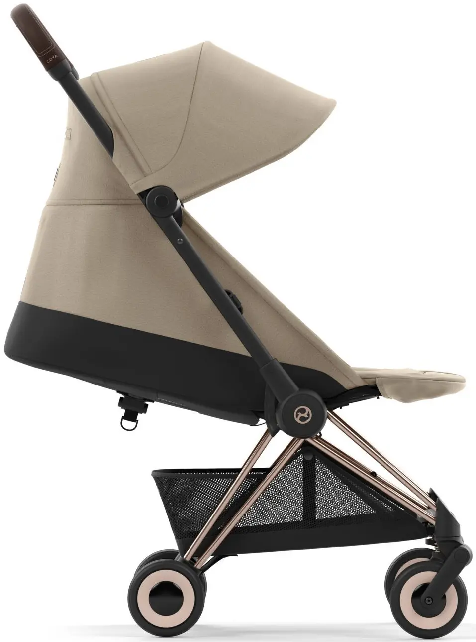 Carucior de plimbare Cybex Coya (Cozy Beige/Rosegold)