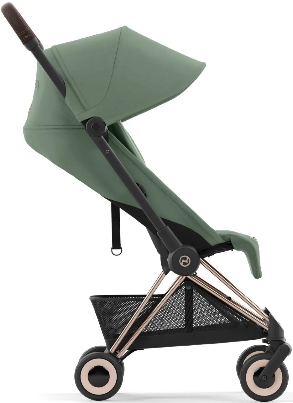 Carucior de plimbare Cybex Coya (Leaf Green/Rosegold)