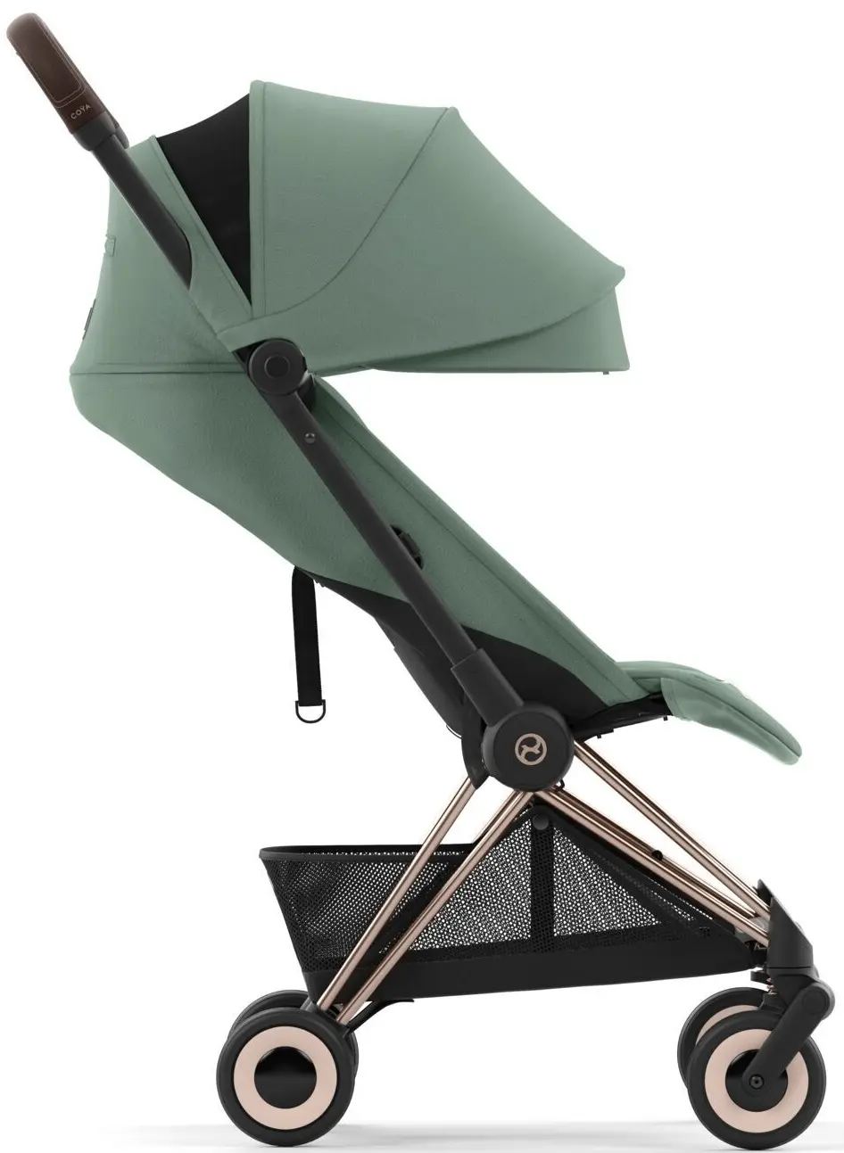 Carucior de plimbare Cybex Coya (Leaf Green/Rosegold)