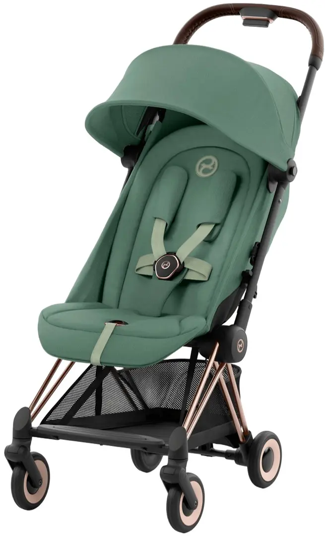Carucior de plimbare Cybex Coya (Leaf Green/Rosegold)
