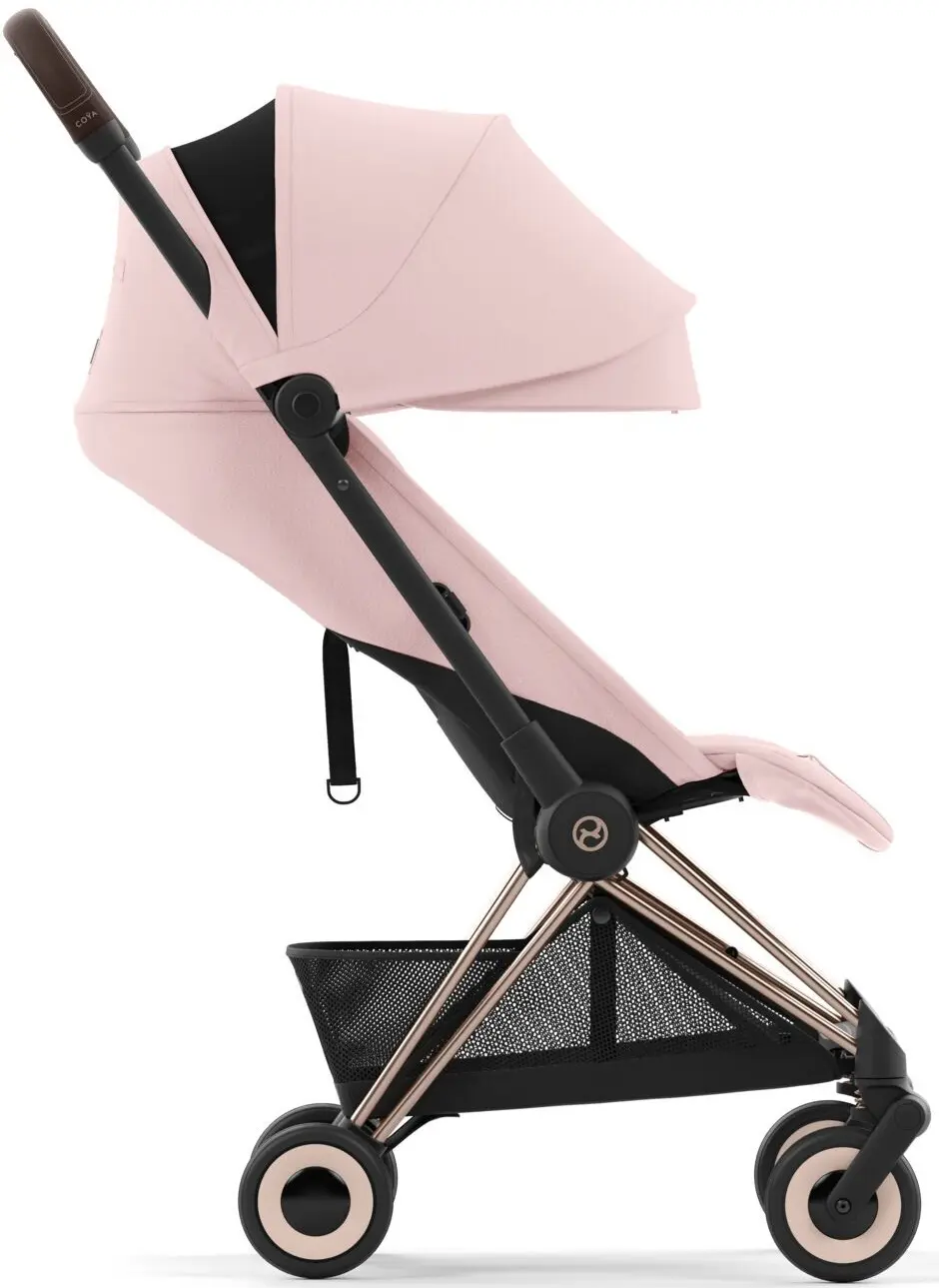 Carucior de plimbare Cybex Coya (Peach Pink/Rosegold)