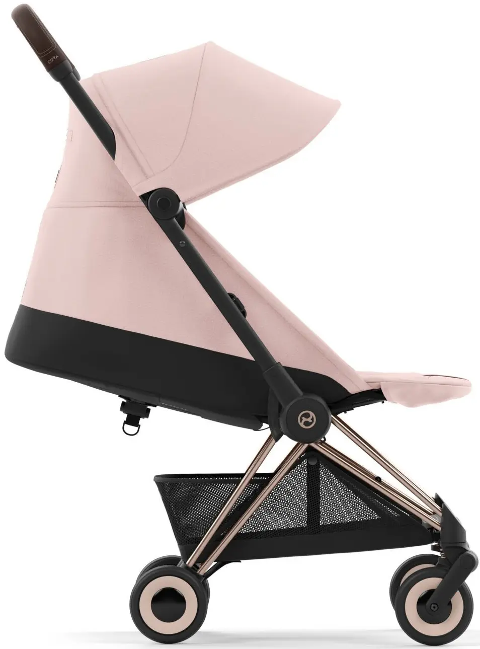 Carucior de plimbare Cybex Coya (Peach Pink/Rosegold)