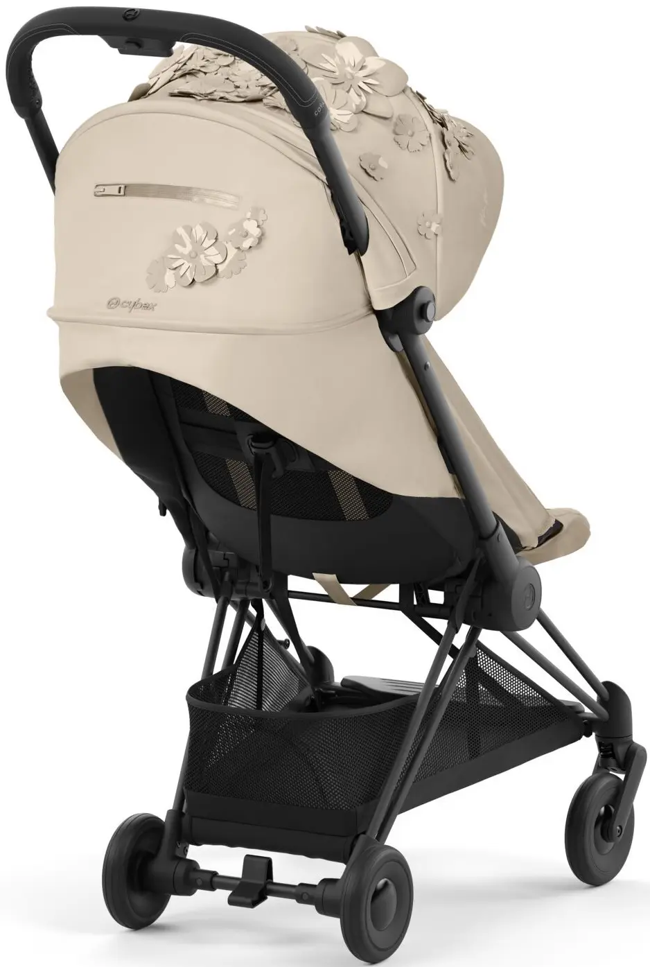 Carucior de plimbare Cybex Coya Simply Flowers (Beige)