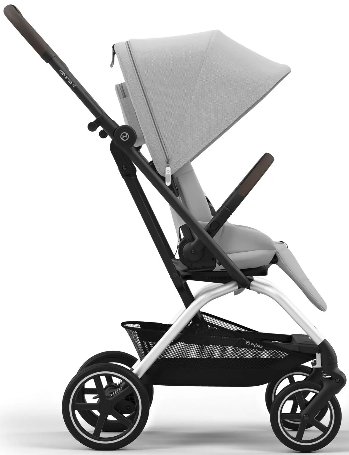 Carucior de plimbare Cybex Eezy S Twist +2 (Fog Grey)