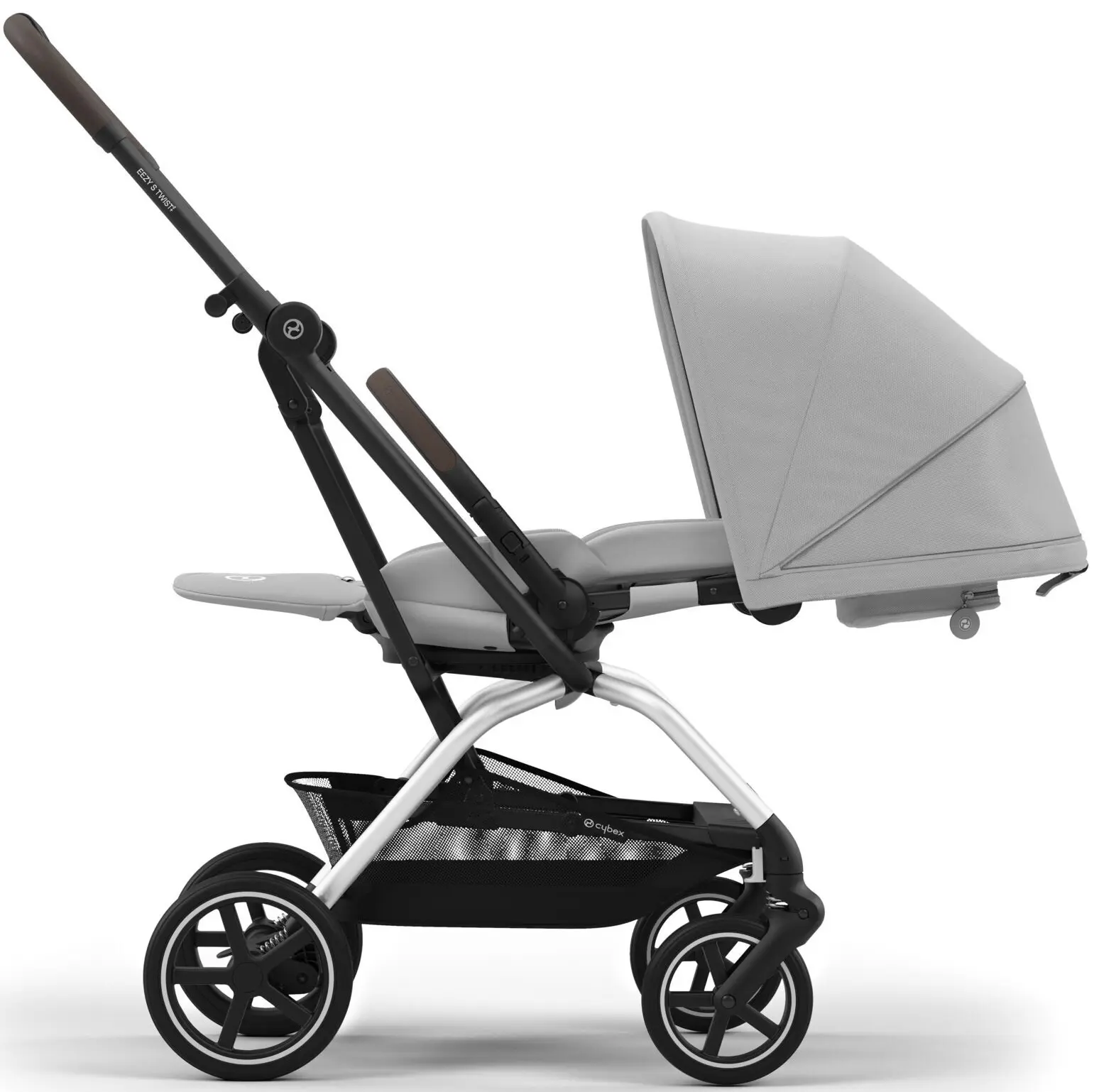 Carucior de plimbare Cybex Eezy S Twist +2 (Fog Grey)