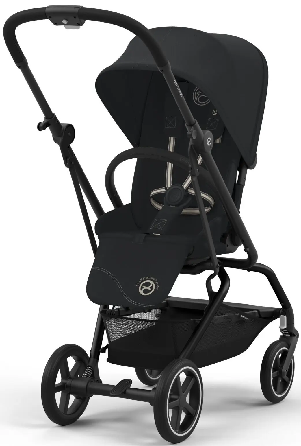 Carucior de plimbare Cybex Eezy S Twist +2 (Magic Black)