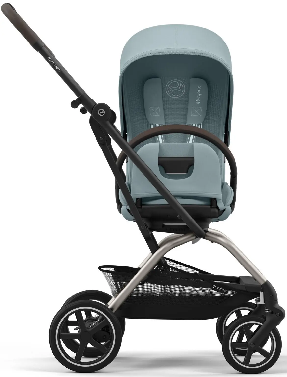 Carucior de plimbare Cybex Eezy S Twist +2 (Stormy Blue)