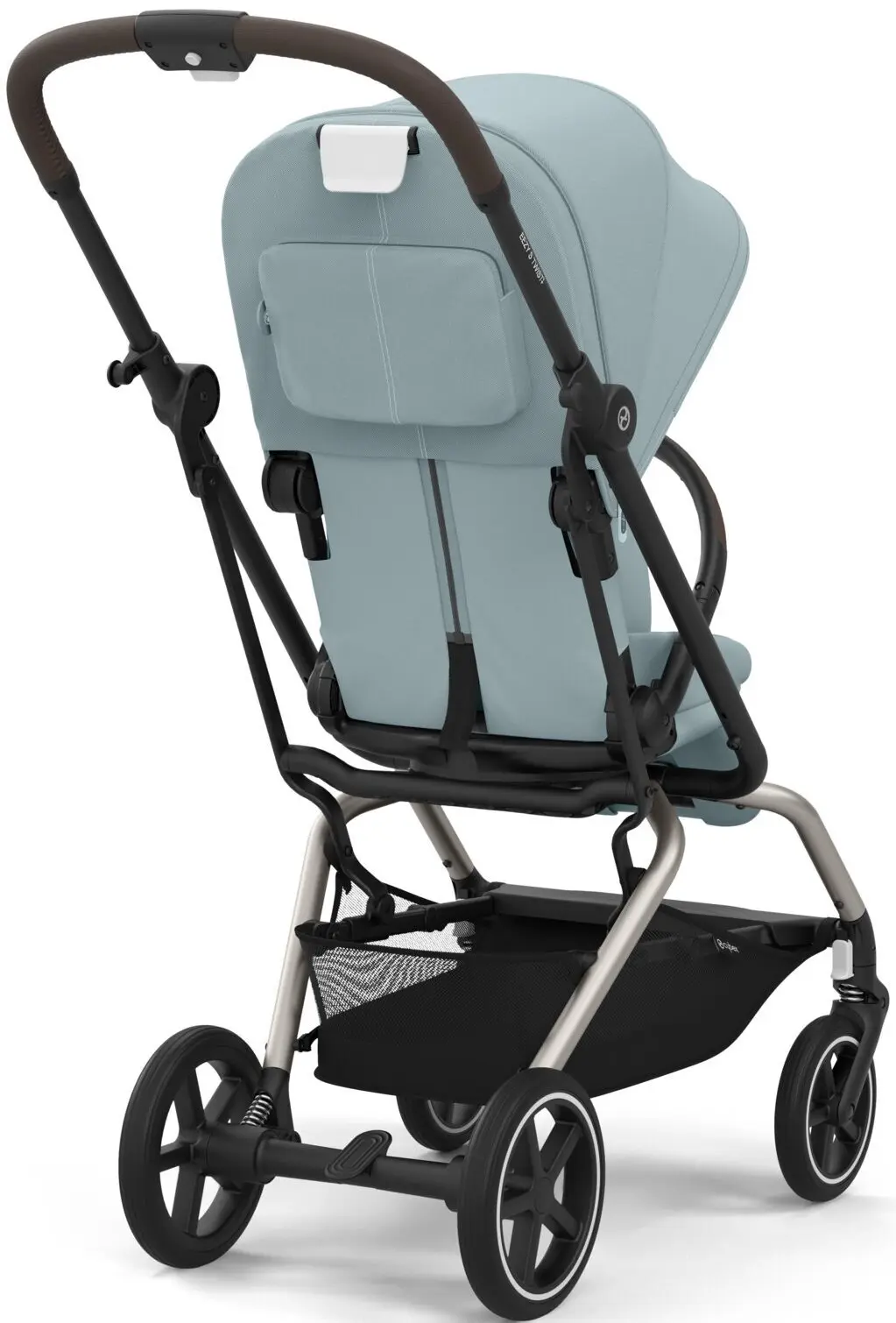 Carucior de plimbare Cybex Eezy S Twist +2 (Stormy Blue)