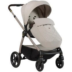 Коляска модульная 2в1 Dada Prams Flux Almond (Gray/Black) Thumb
