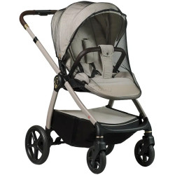 Carucior modular 2in1 Dada Prams Flux Almond (Gray/Black)