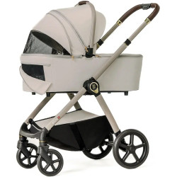 Коляска модульная 2в1 Dada Prams Flux Almond (Gray/Black) Thumb