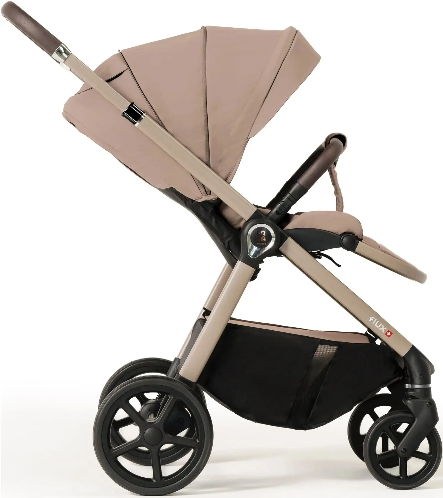 Carucior modular 2in1 Dada Prams Flux (Beige) - 4