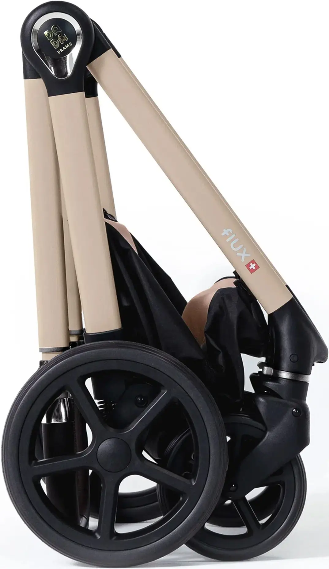 Carucior modular 2in1 Dada Prams Flux (Beige) - 6