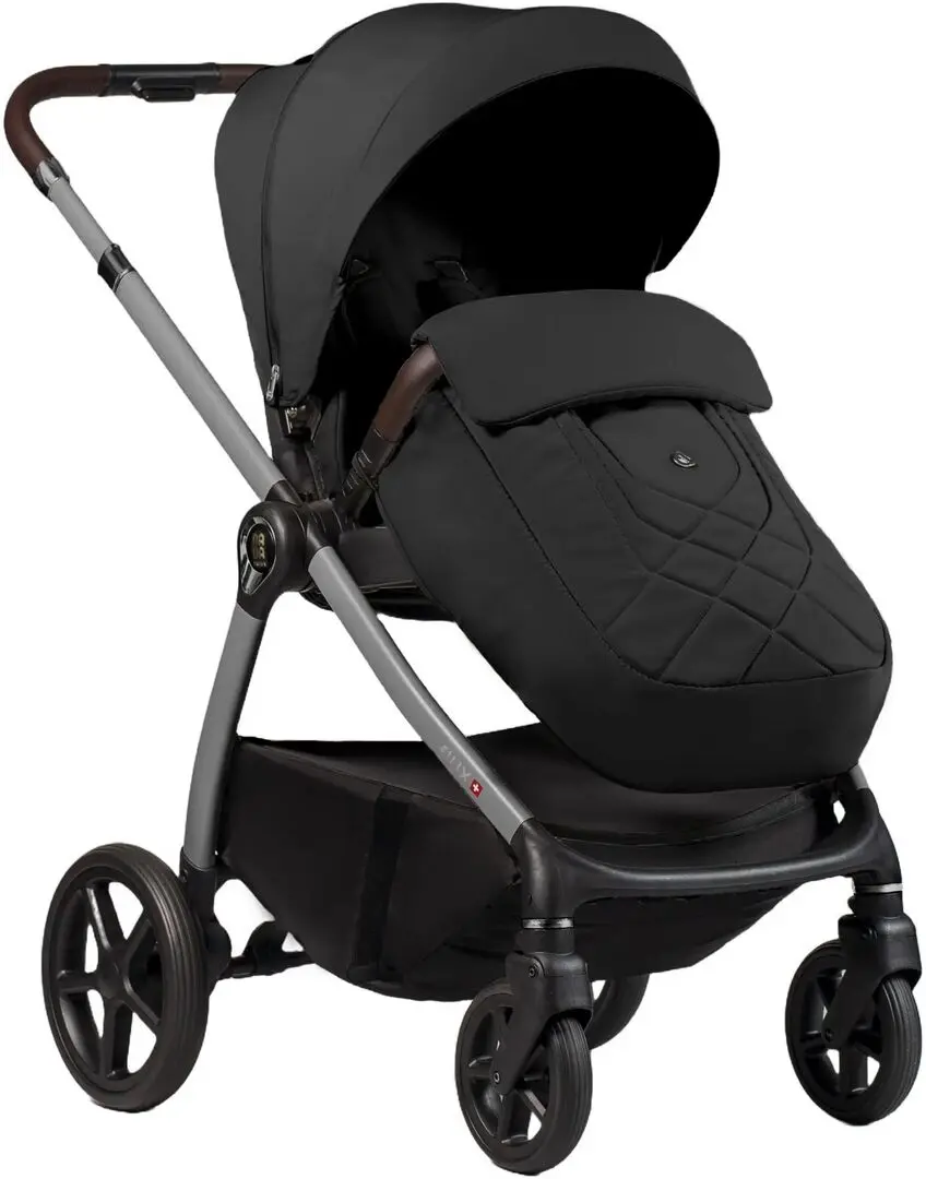Коляска модульная 2в1 Dada Prams Flux (Black)