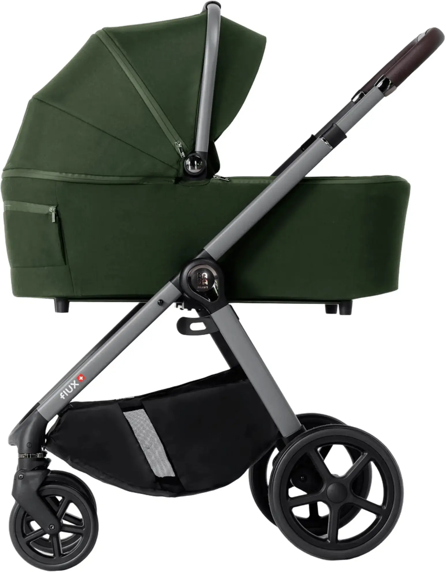Carucior modular 2in1 Dada Prams Flux (Green) - 3