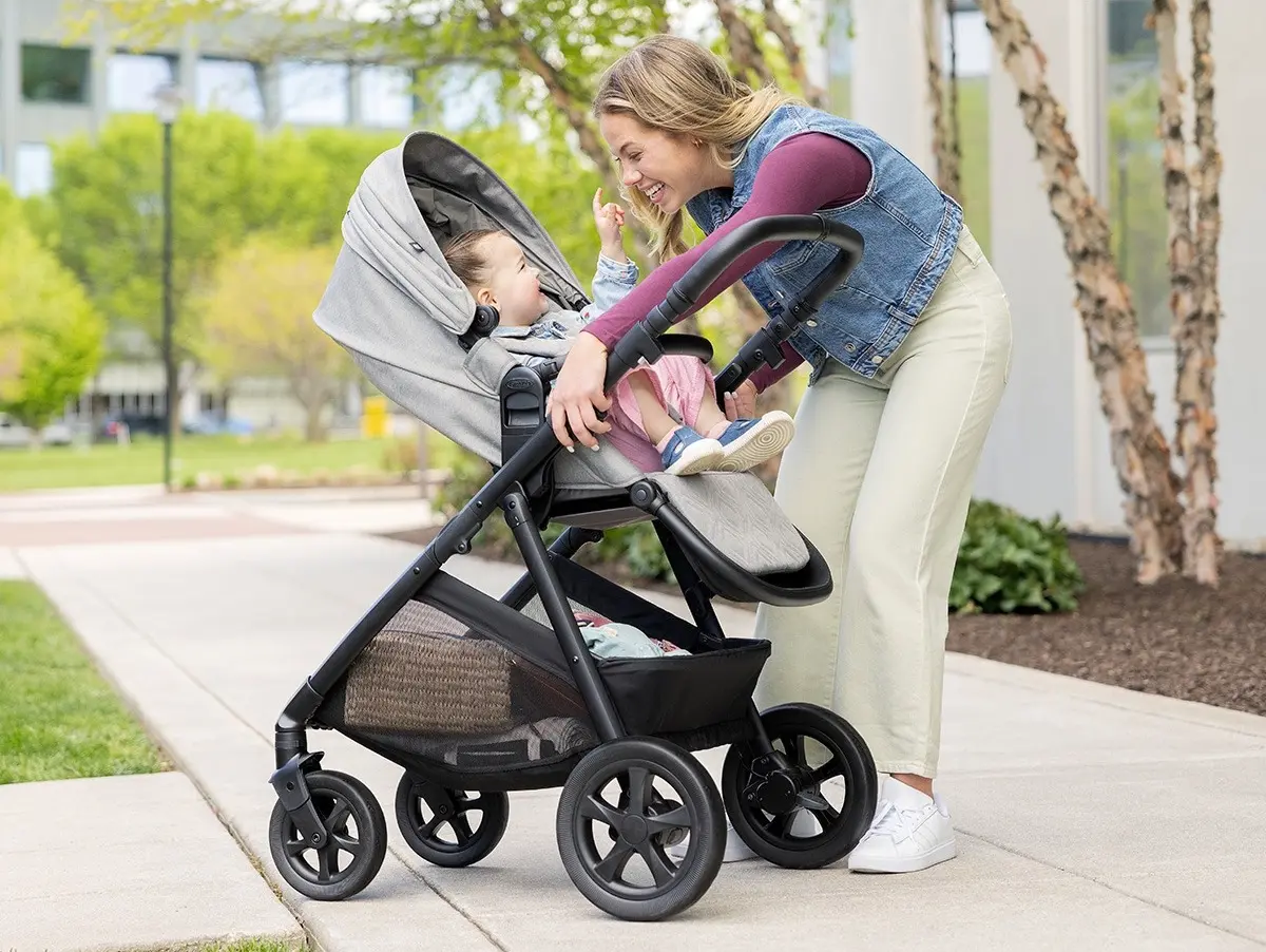Коляска модульная 3в1 Graco Near2Me DLX (Ash) - 12