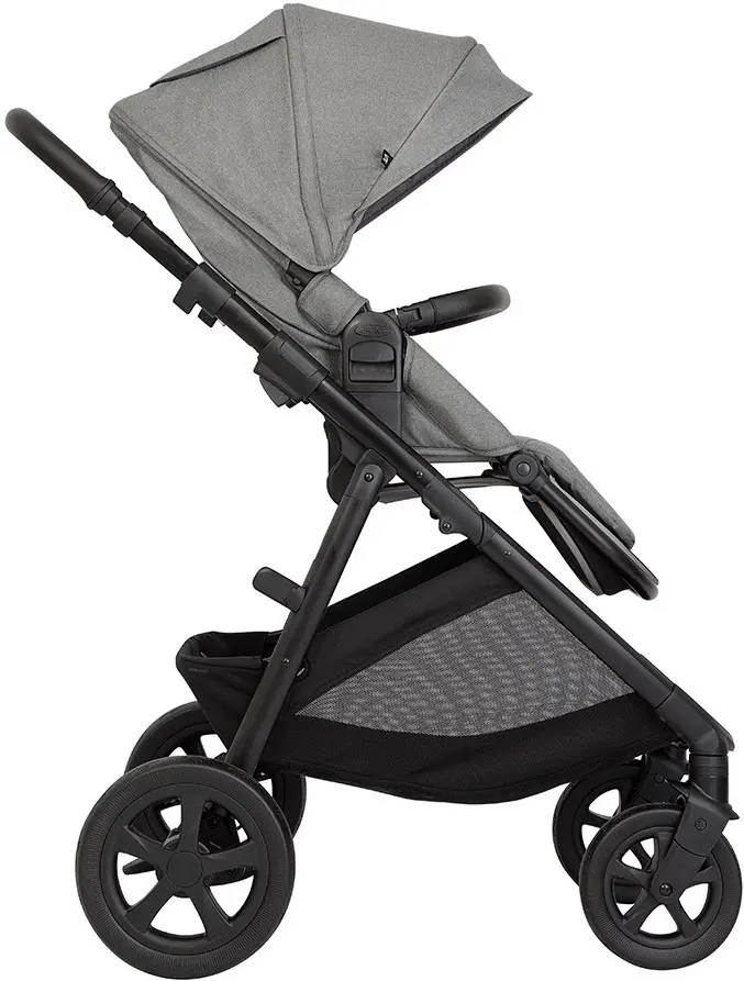 Коляска модульная 3в1 Graco Near2Me DLX (Ash) - 4