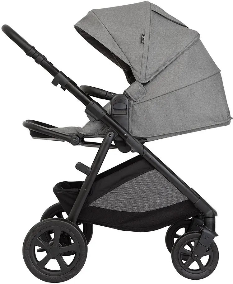 Коляска модульная 3в1 Graco Near2Me DLX (Ash) - 6