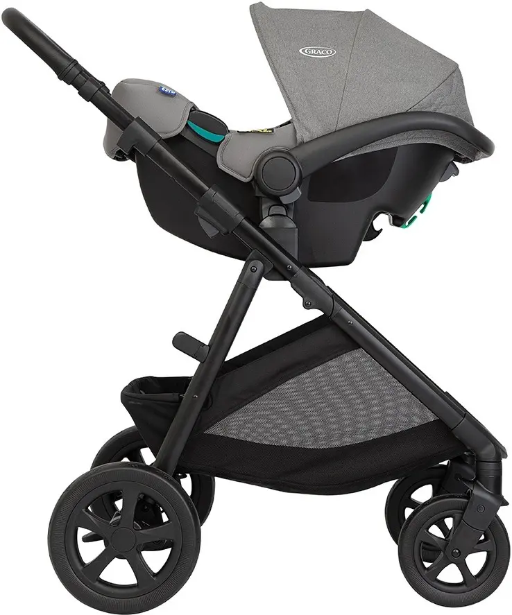 Коляска модульная 3в1 Graco Near2Me DLX (Ash) - 9