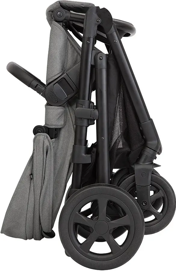 Коляска модульная 3в1 Graco Near2Me DLX (Ash) - 10