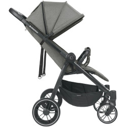 Carucior pentru gemeni Kikka Boo Happy 2 (Light Grey) Thumb