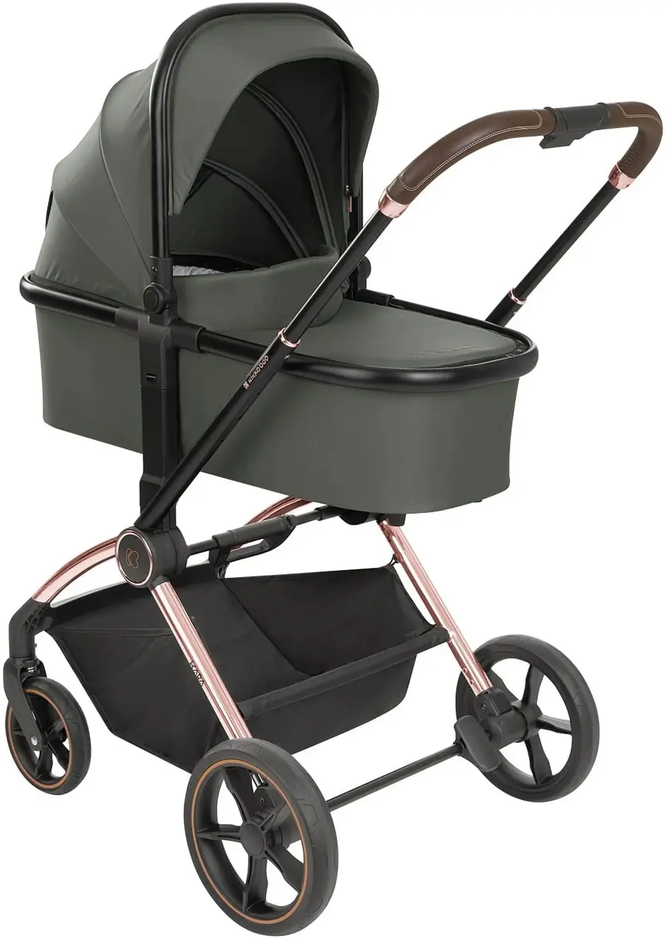 Коляска модульная 2в1 Kikka Boo Kara (Army Green) - 3