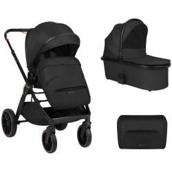 Коляска модульная 2в1 Kikka Boo Tiffany (Black) Thumb
