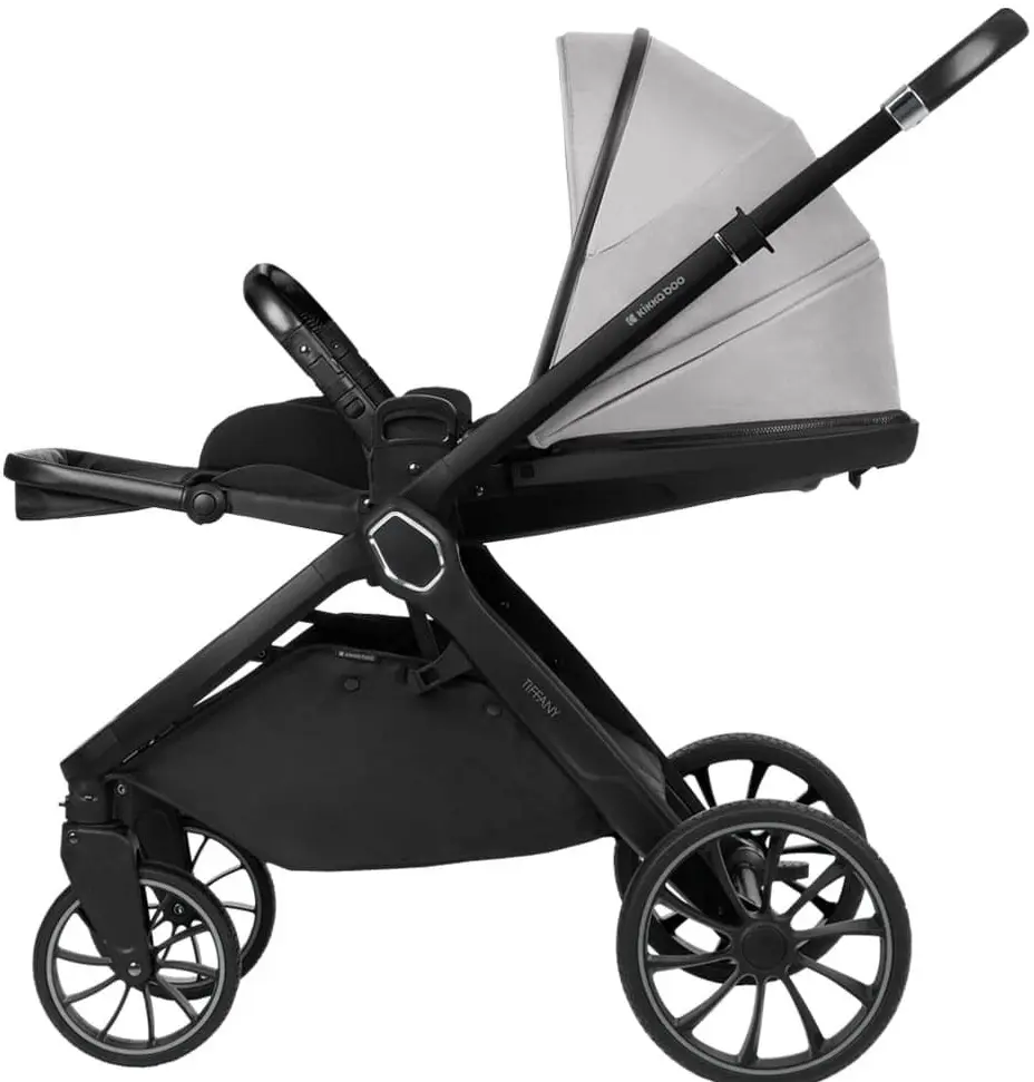 Коляска модульная 2в1 Kikka Boo Tiffany (Light Grey)