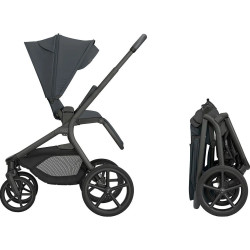Carucior modular 2in1 KikkaBoo Goya Platinum (Graphite) Thumb