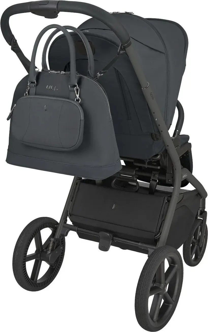 Carucior modular 2in1 KikkaBoo Goya Platinum (Graphite) - 8